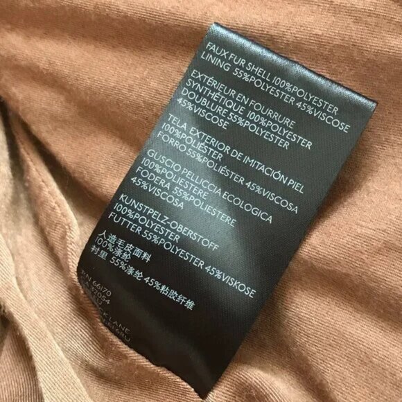 Free People We The Free Freya Fur Hoodie Teddy Jacket in Cinnamon Sprinkle - Picture 11 of 16